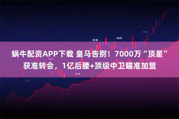 蜗牛配资APP下载 皇马告别！7000万“顶星”获准转会，1亿后腰+顶级中卫瞄准加盟